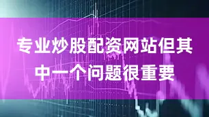 专业炒股配资网站但其中一个问题很重要